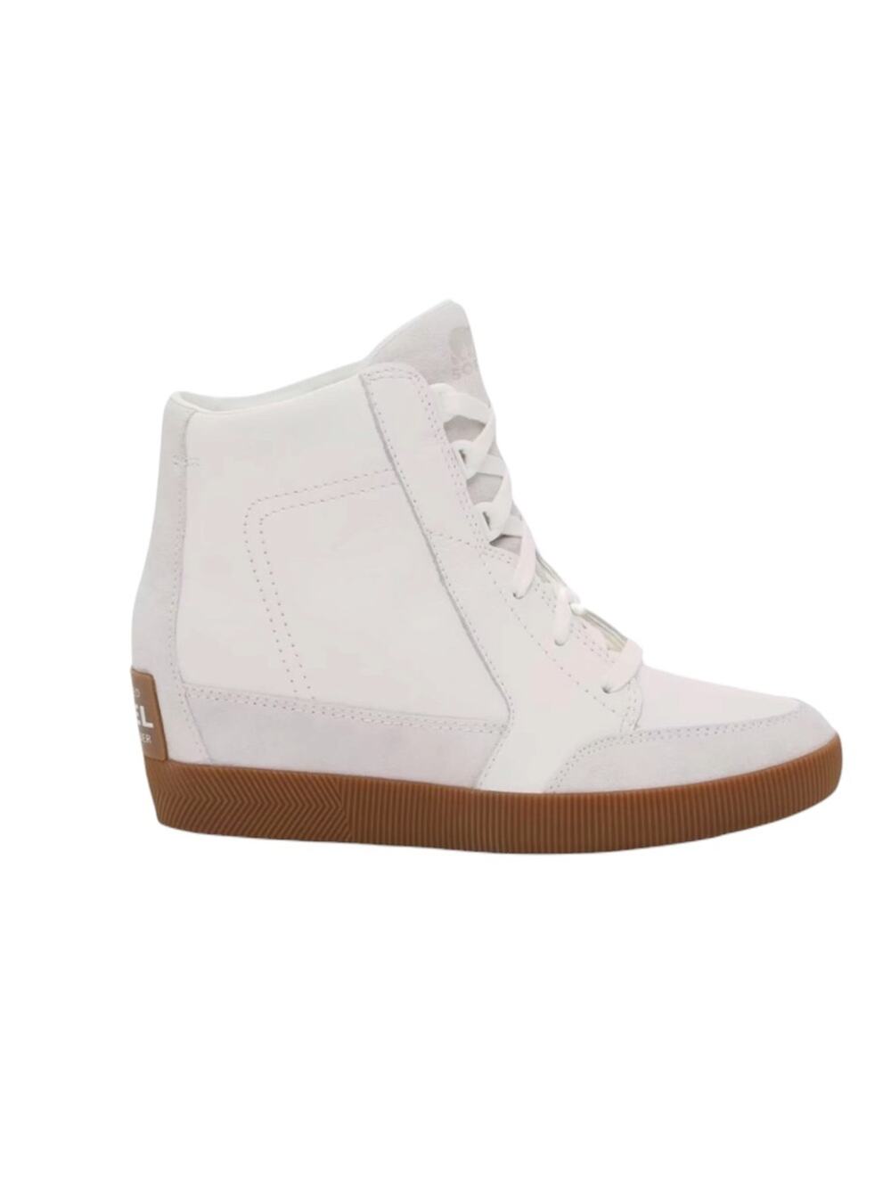 Sorel Out N About Wedge Sneaker White Booties – 9.5